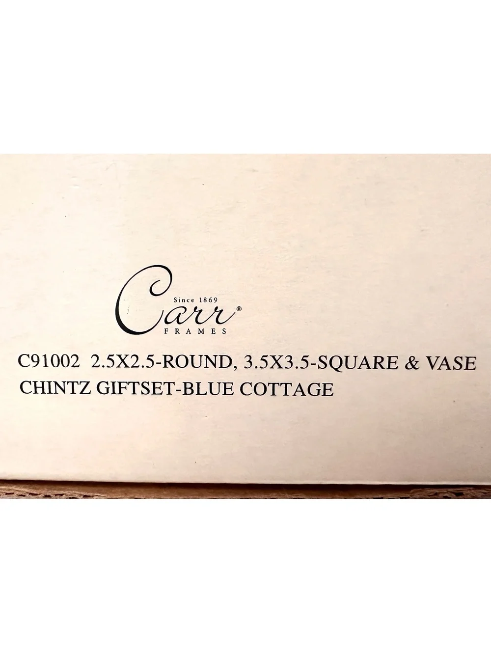 N/A vintage carr